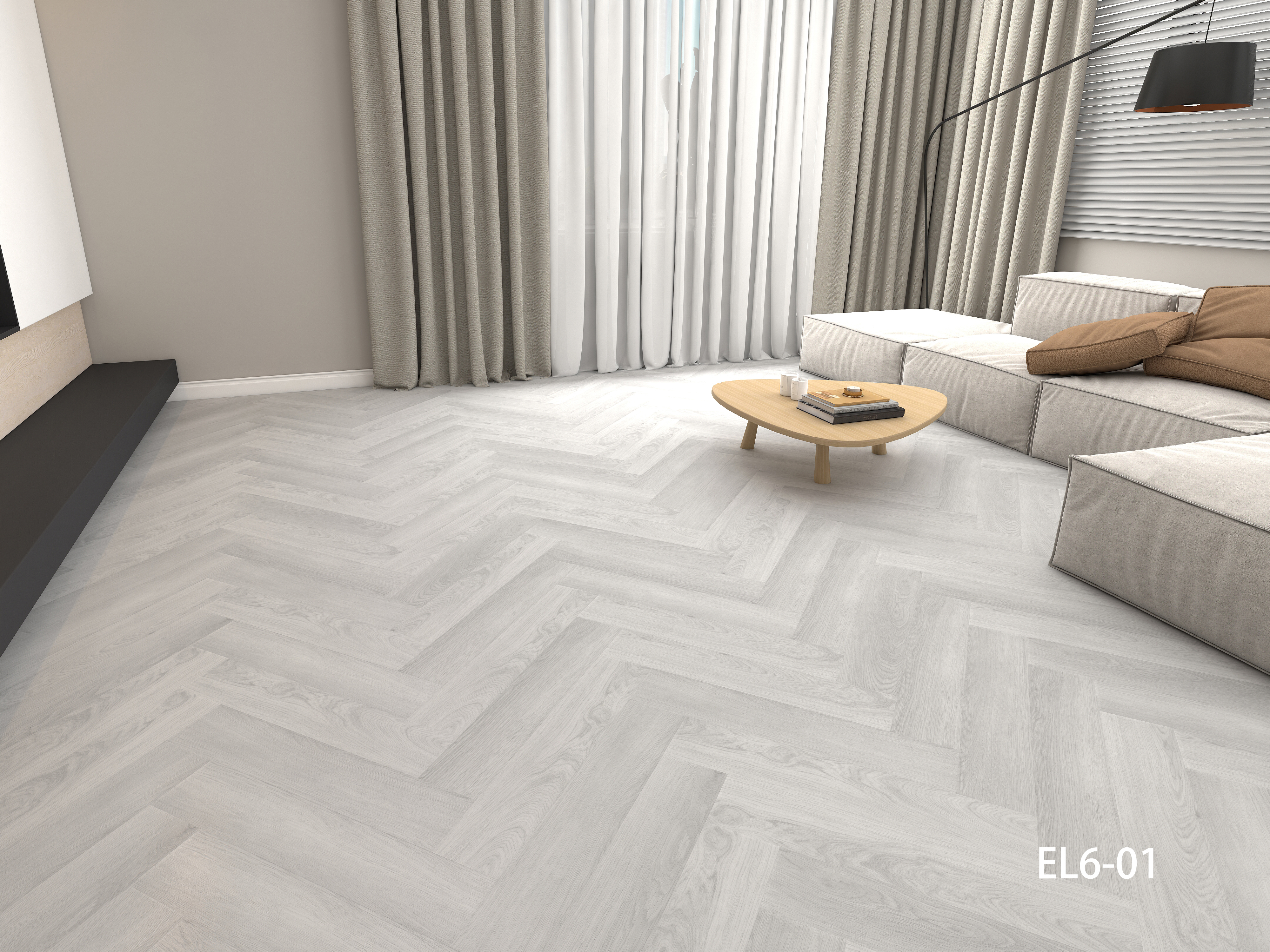 Изображение товара Кварцвиниловый ламинат Aspenfloor Элегант Дуб Арагонский 5мм