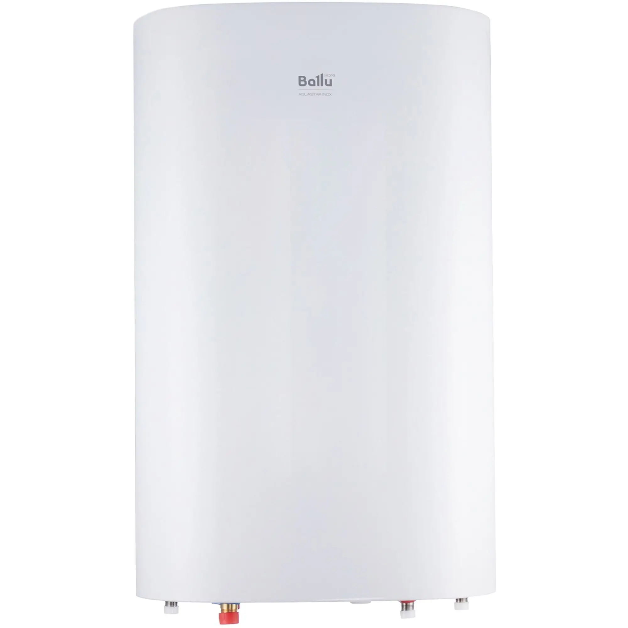 Бойлер косвенного нагрева 80 л Ballu Aquastar INOX ASWX-F 80 20 кВт ТЭН 2 кВт вертикальный настенный нержавеющая сталь - 1