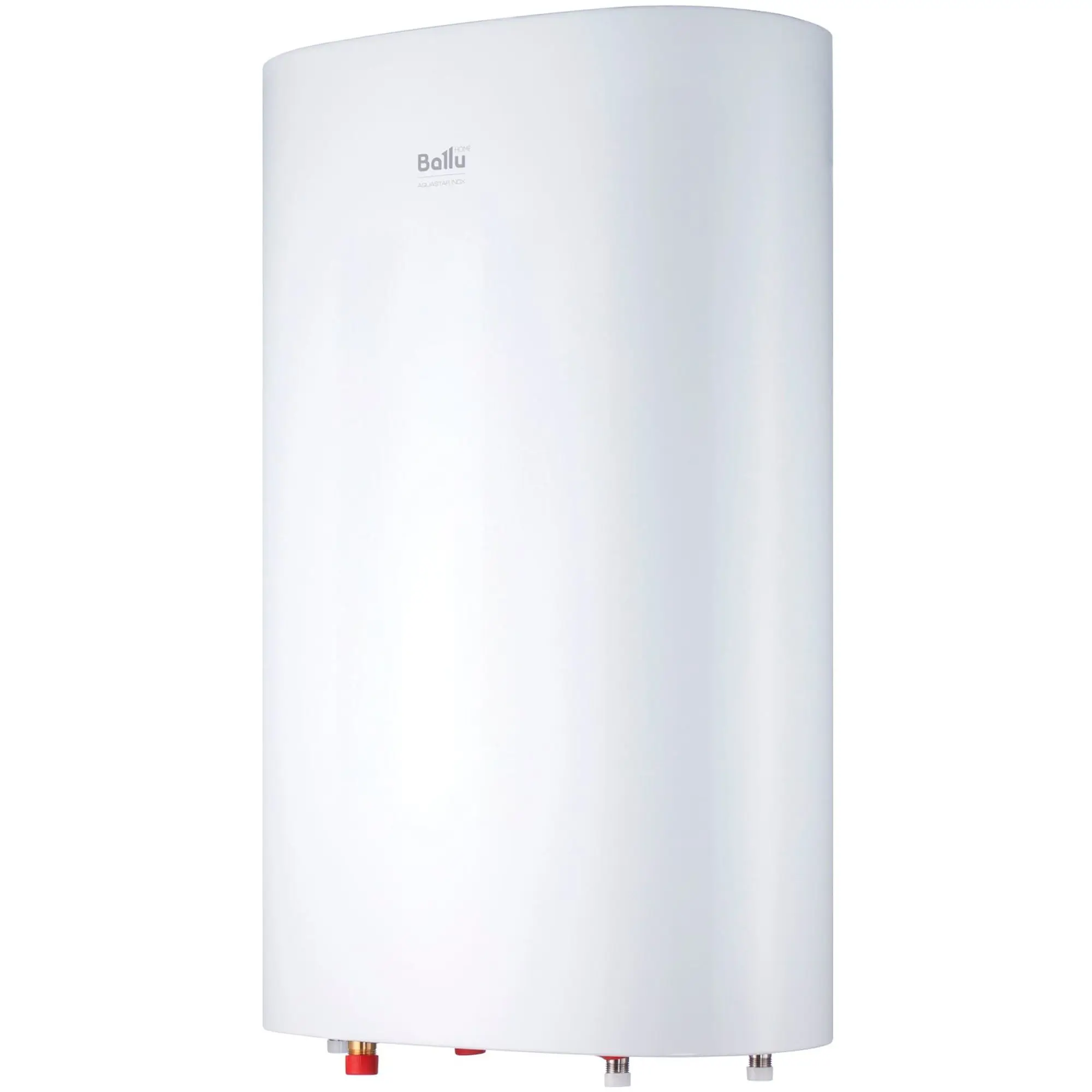 Бойлер косвенного нагрева 80 л Ballu Aquastar INOX ASWX-F 80 20 кВт ТЭН 2 кВт вертикальный настенный нержавеющая сталь