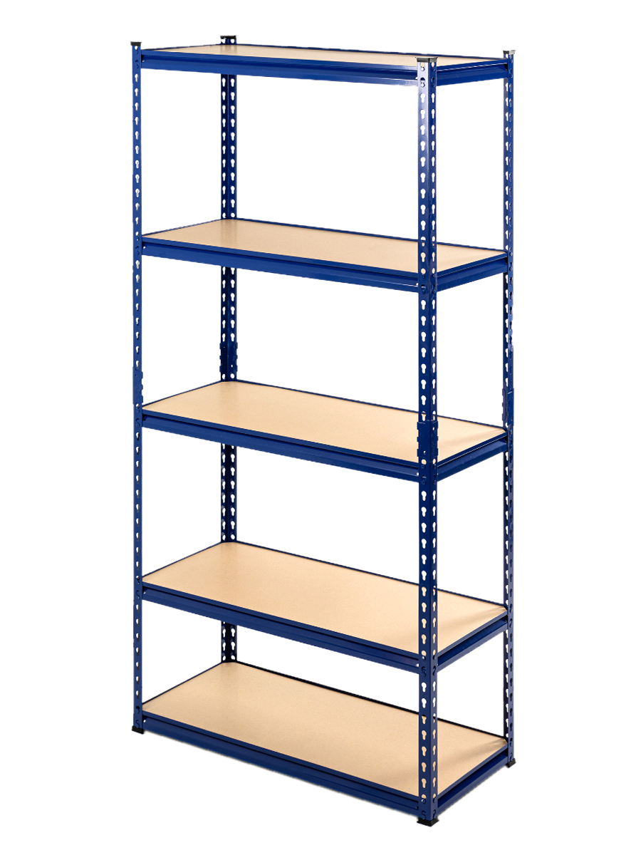 Стеллаж металлический Gastrorag безболтовой 40x183x90 см нагрузка до ...