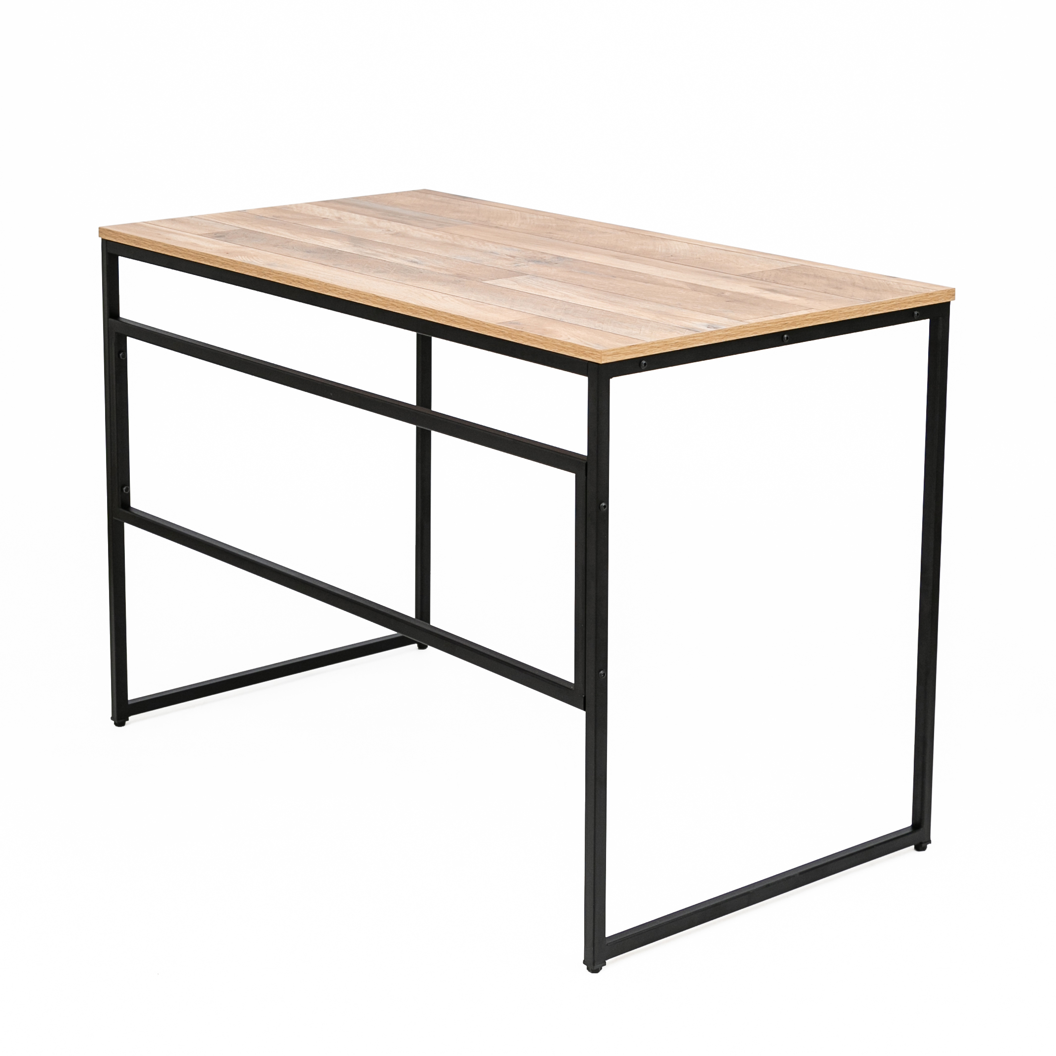 Изображение товара Стол Goodex Классико в стиле Loft 110x75x60 см коричневый черный