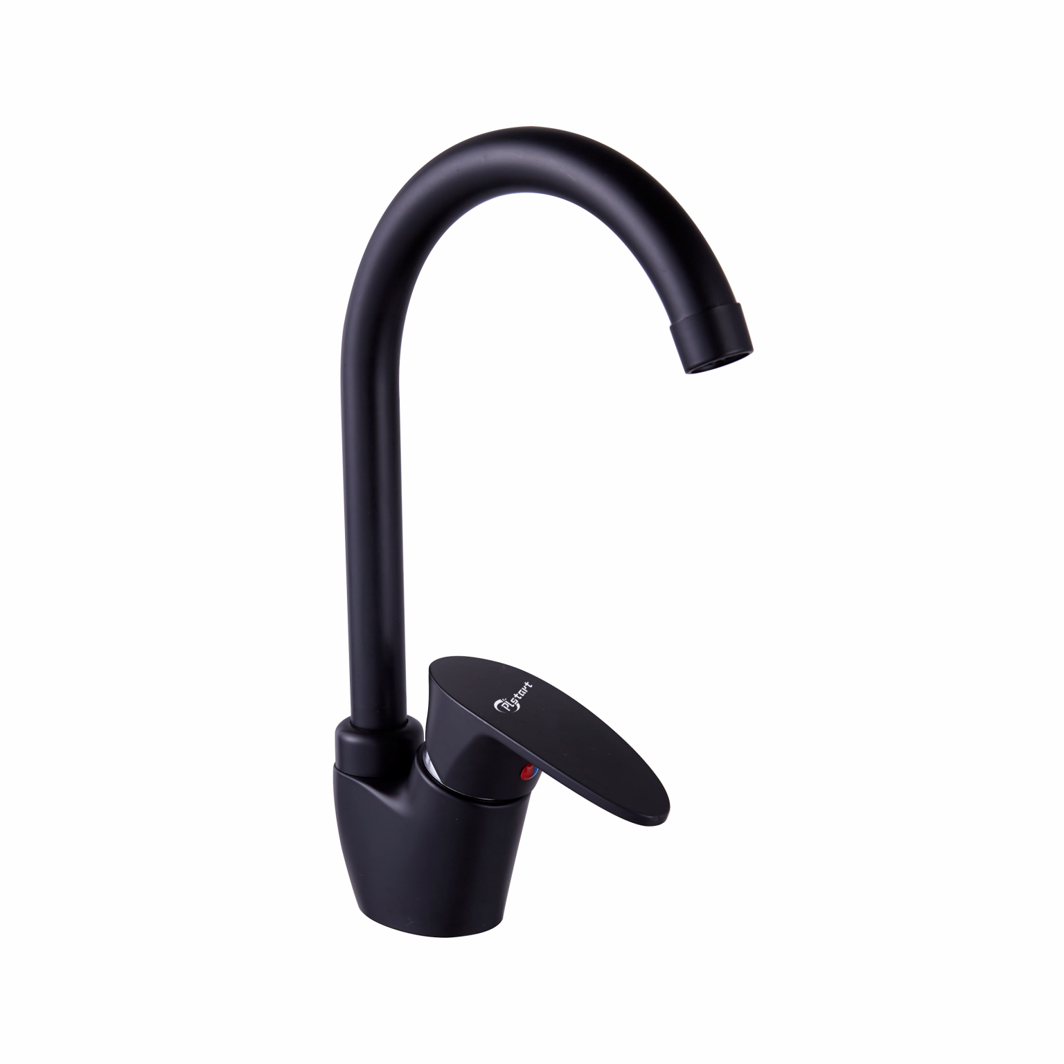 Изображение товара Однорычажный смеситель Plstart Pl4105-7 излив 23 см цвет черный