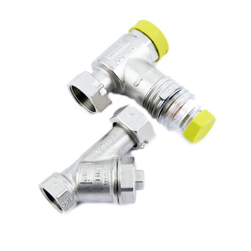 Изображение товара Фильтрогидромат Gibax G0020 1/2" с обратным клапаном для учета воды