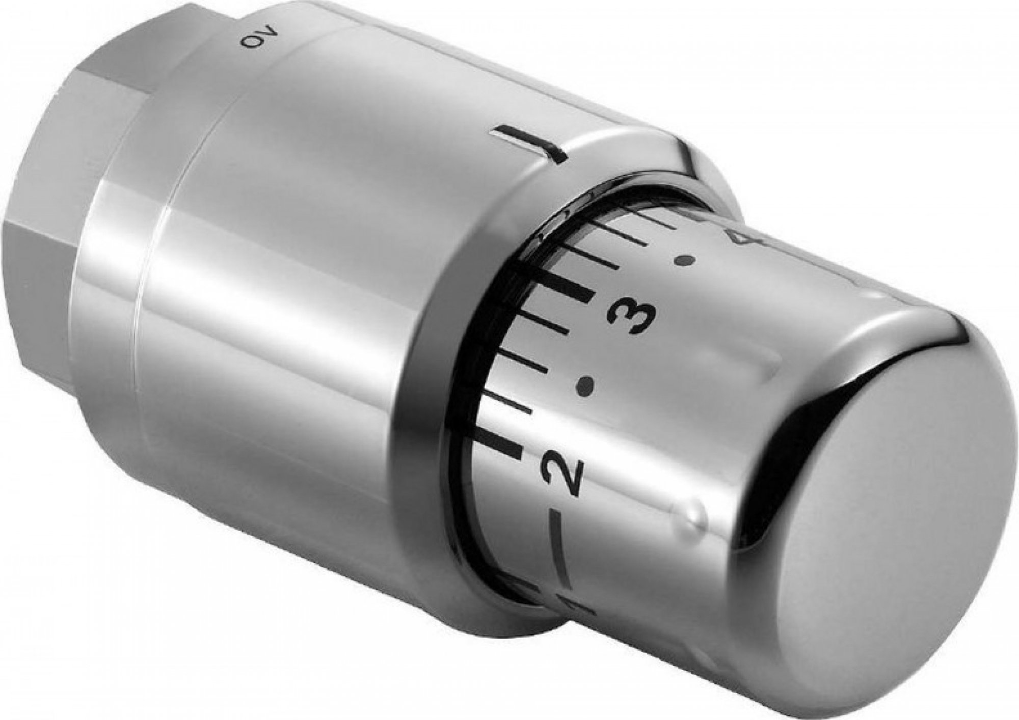 Изображение товара Термостатическая головка Kermi ZV00380001-3 M30x1.5 хром 3 шт