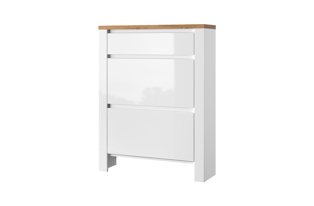 Изображение товара Шкаф для обуви Anrex 92.8x121.3x28.2 см ЛДСП цвет белый