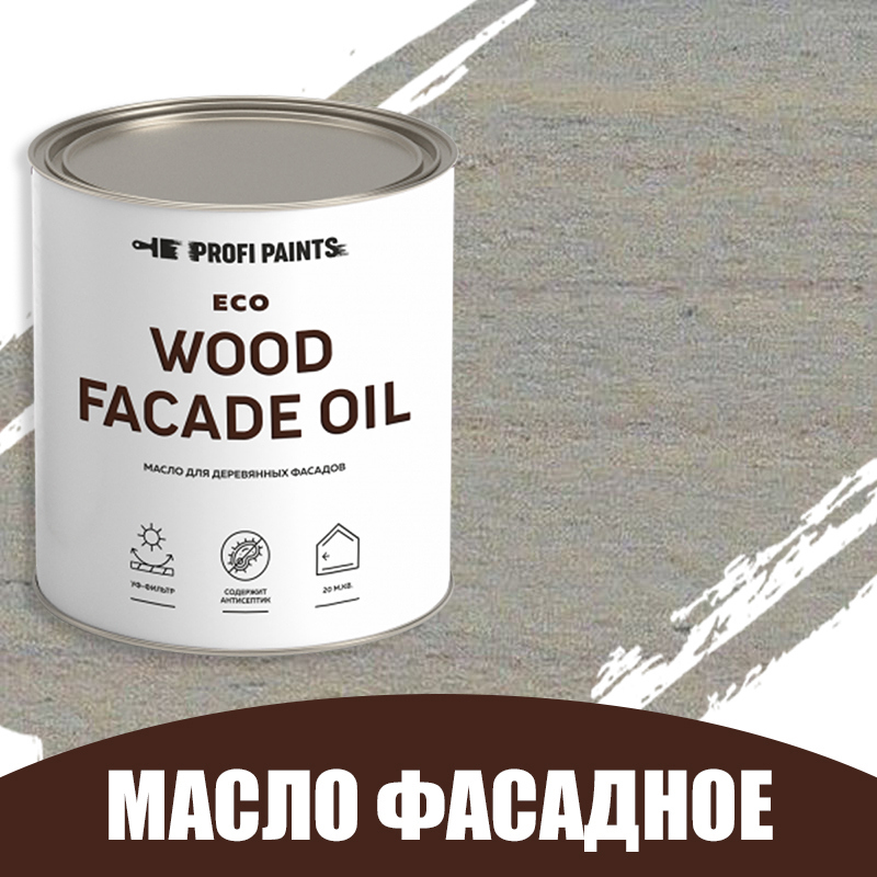Изображение товара Масло для дерева Profipaints Eco Wood Facade Oil 2.7л Клен для внешних фасадов