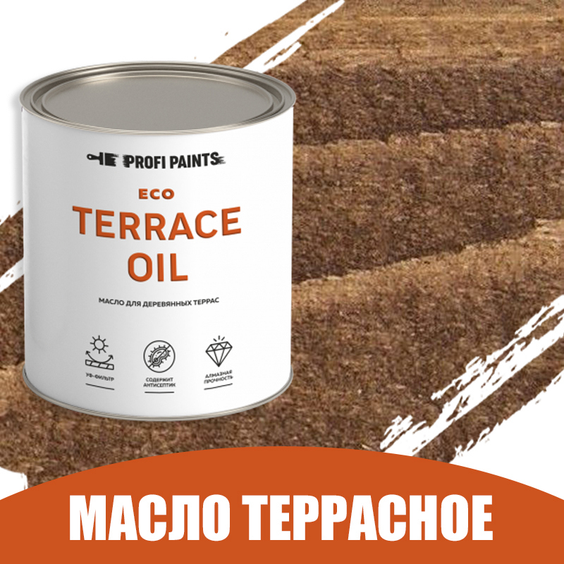Изображение товара Масло для дерева Profipaints Eco Terrace Oil 2.7 л Тёмный дуб