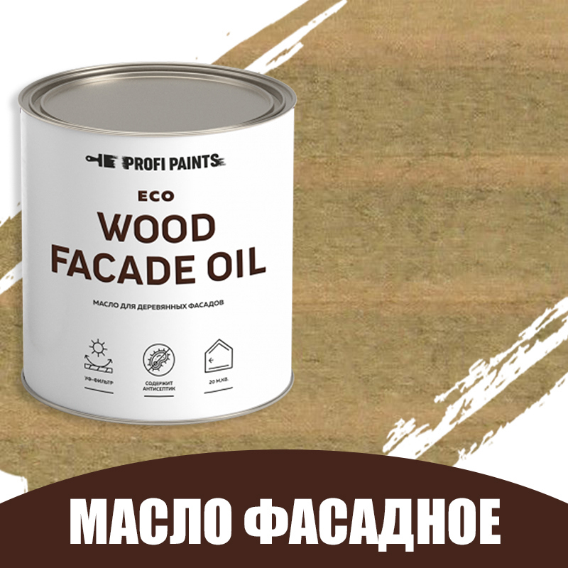 Изображение товара Масло для дерева Profipaints Eco Wood Facade Oil 0.9л Папоротник