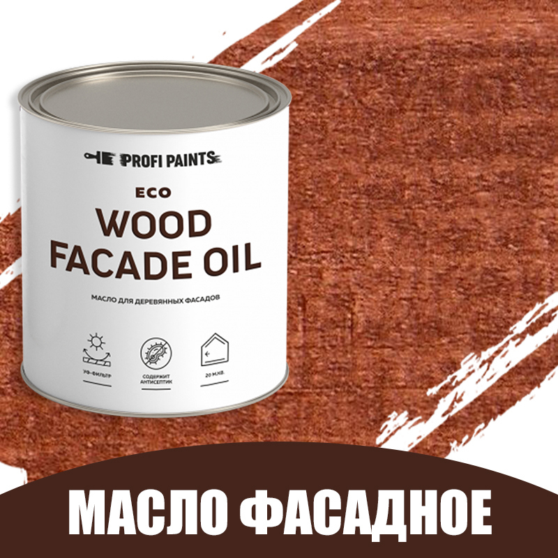 Изображение товара Масло для дерева PROFIPAINTS Eco Wood Facade Oil 0.9л Красное дерево Изображение товара Масло для дерева PROFIPAINTS Eco Wood Facade Oil 0.9л Красное дерево