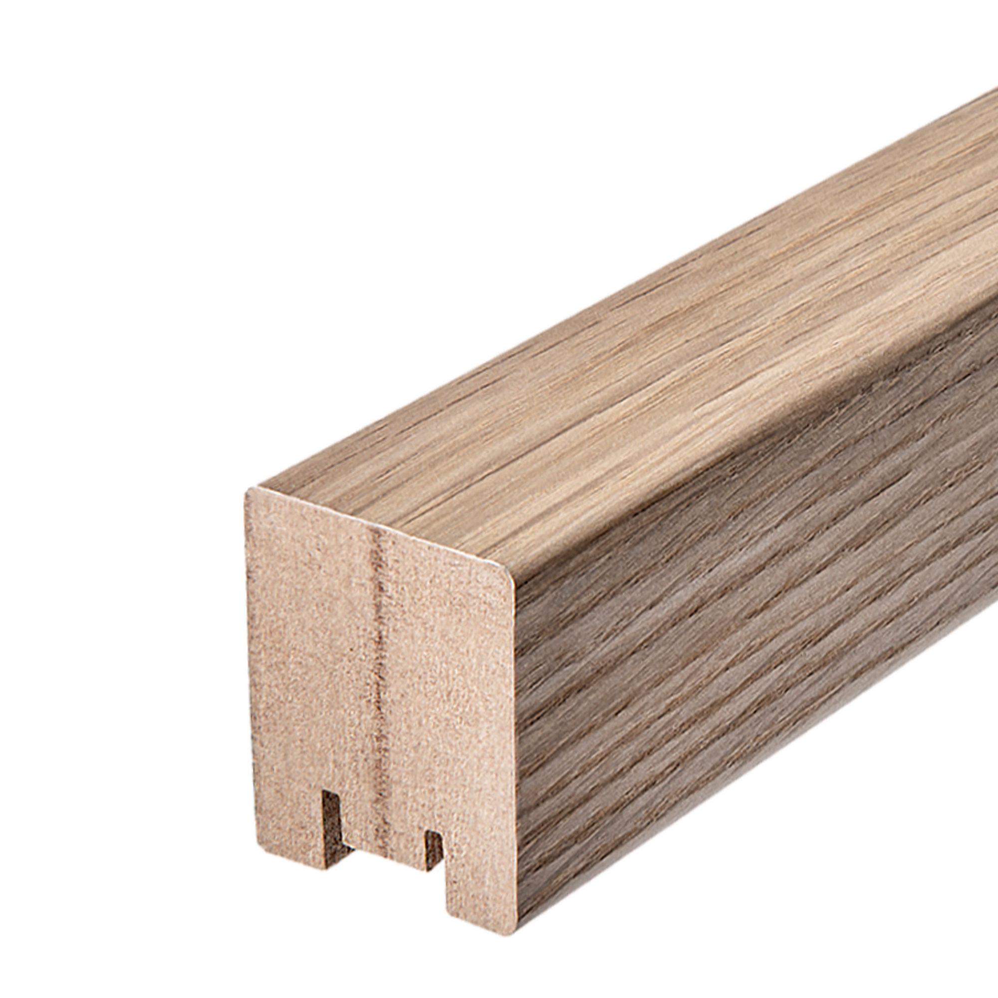 Изображение товара Рейка МДФ Portika цвет дуб 2700x40x32 мм для интерьера