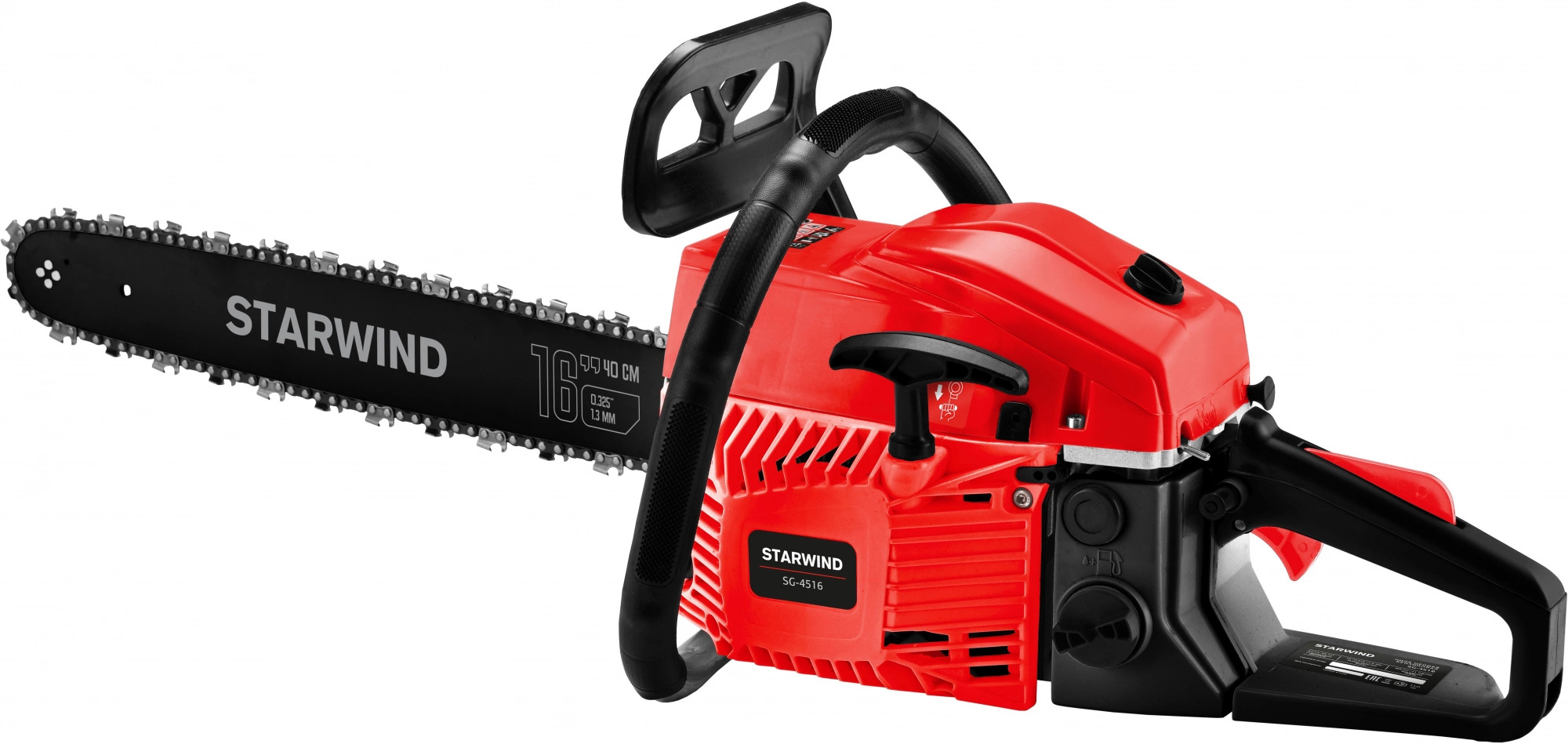 Изображение товара Бензопила Starwind SG-4516 3 л.с. шина 40 см цепная пила для дачи и работ