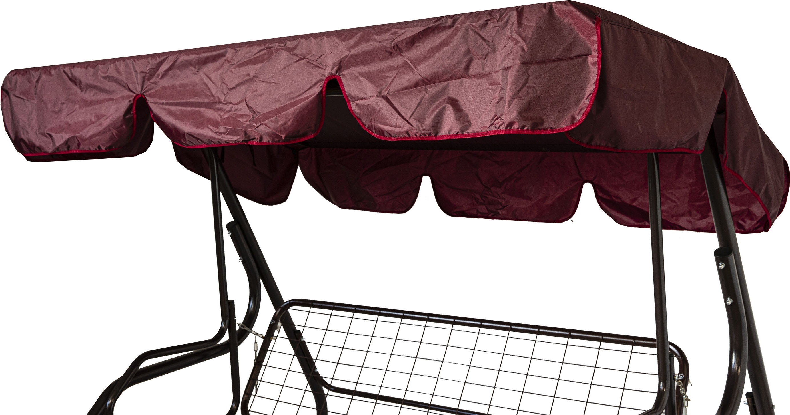 Изображение товара Тент для садовых качелей «София» цвет бордо