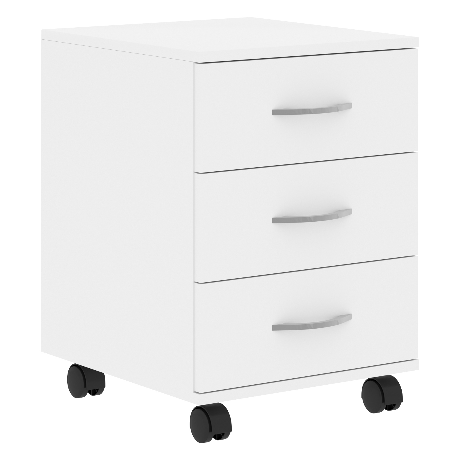 Тумба с выдвижными ящиками на колесах Skyland 41x45x56 см 3 ящика ЛДСП ...
