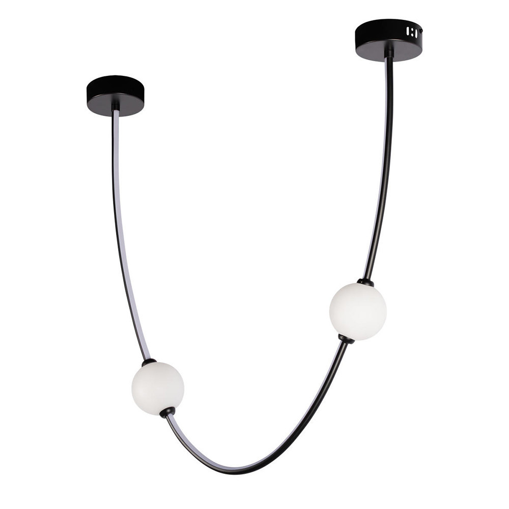 Изображение товара Светильник подвесной светодиодный Loft It Embrace 10242/600 Black Модерн теплый белый