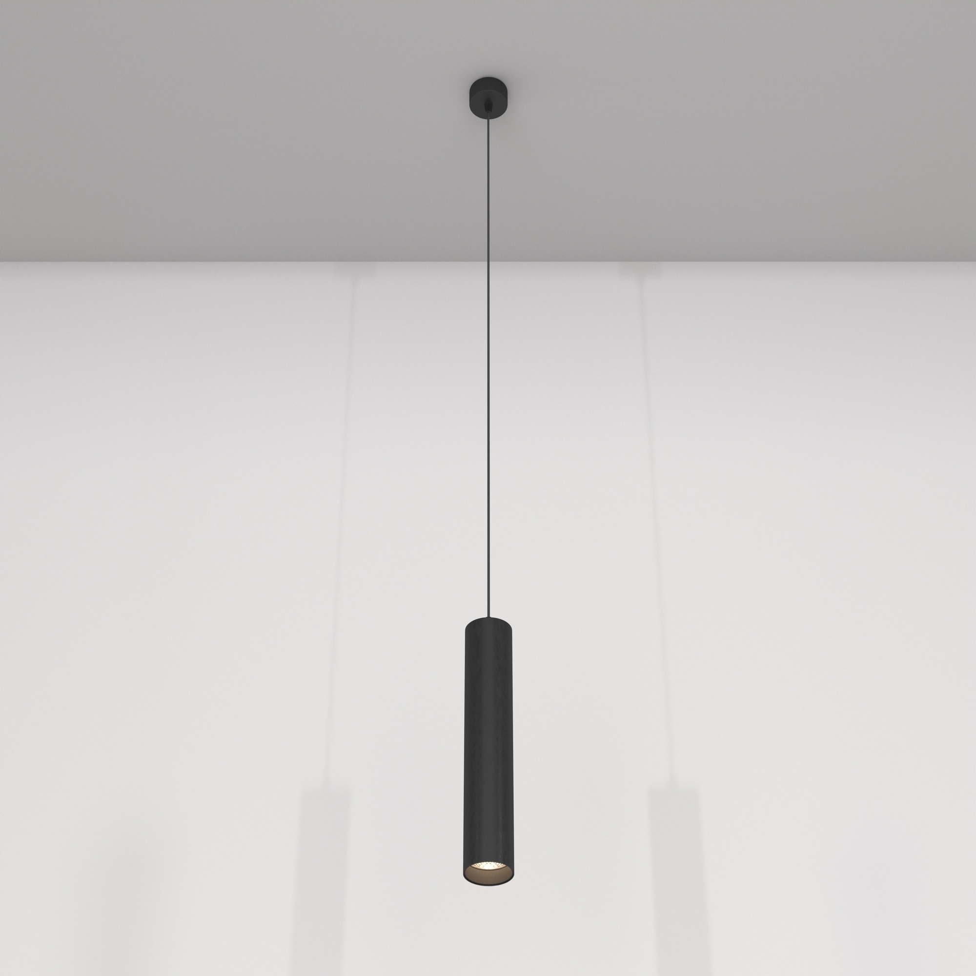 Изображение товара Светильник подвесной светодиодный Maytoni Focus 5 м² нейтральный белый свет цвет черный