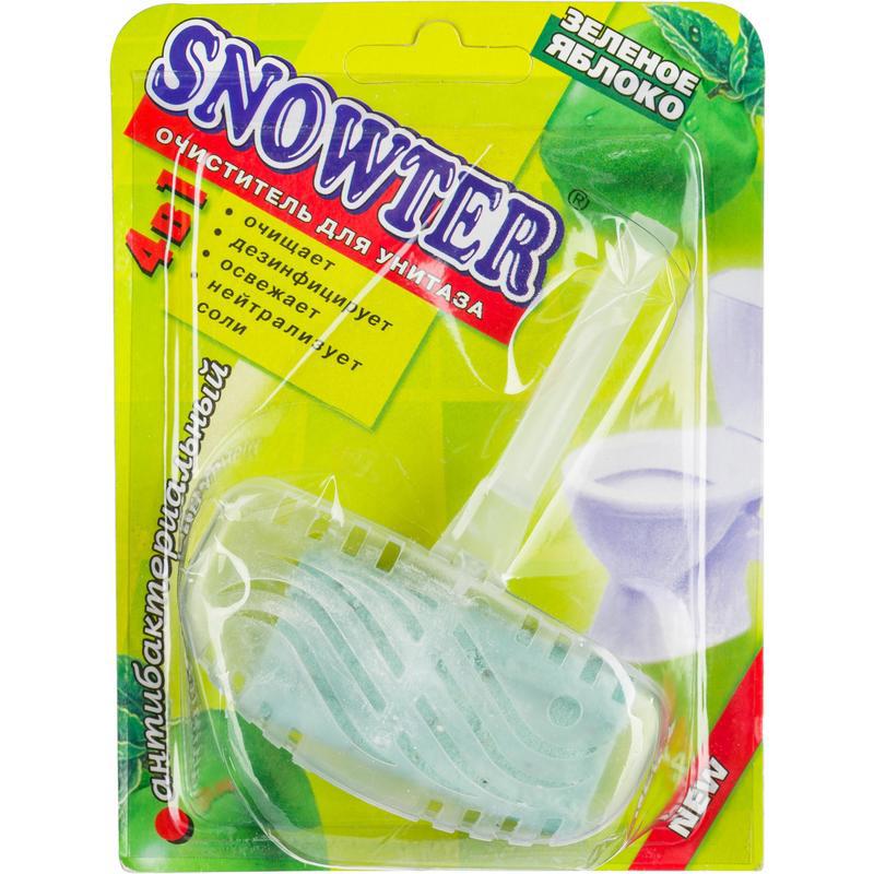 Изображение товара Запасной блок очистителя для унитаза Snowter зеленое яблоко 40 г Изображение товара Запасной блок очистителя для унитаза Snowter зеленое яблоко 40 г