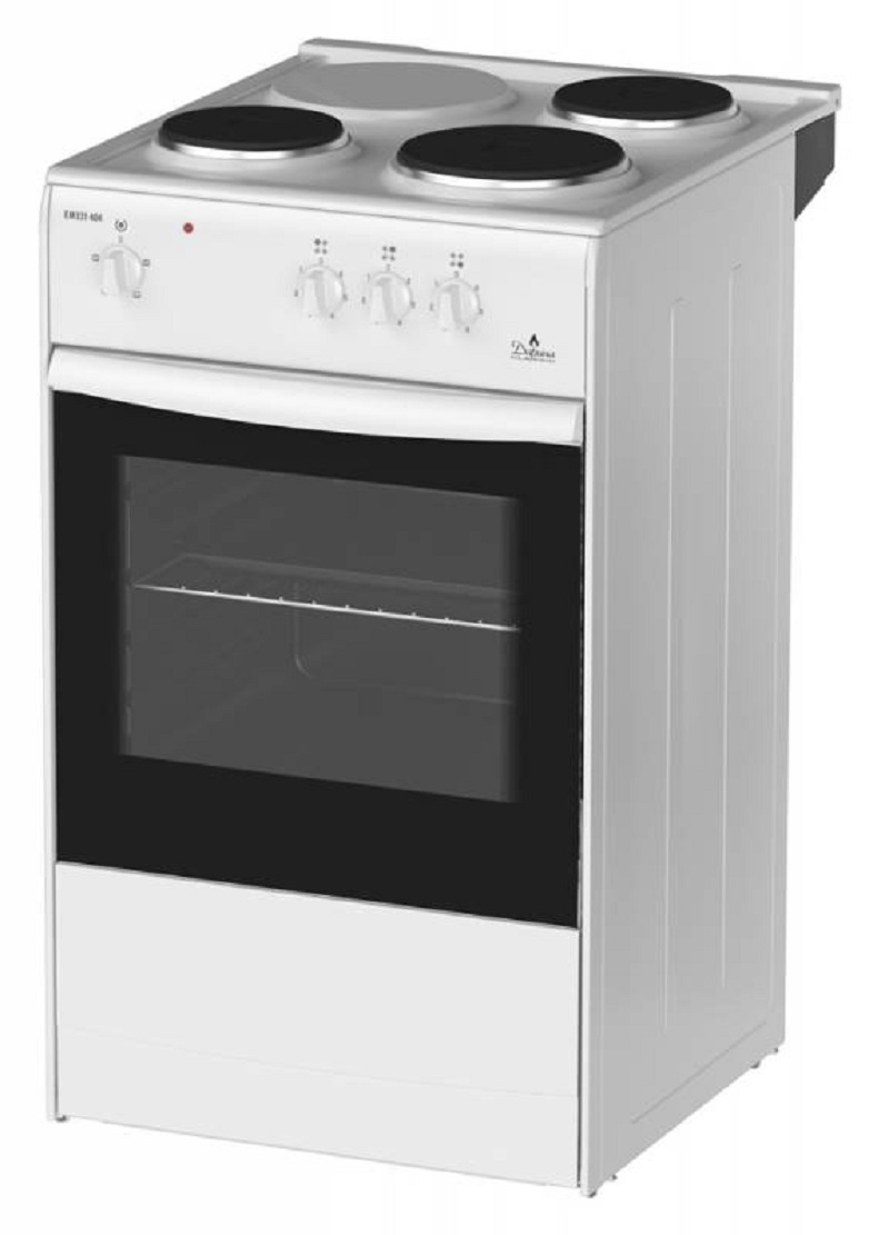 Изображение товара Электрическая плита с духовкой Darina S EM 331 404 W 50x85x56 см цвет белый