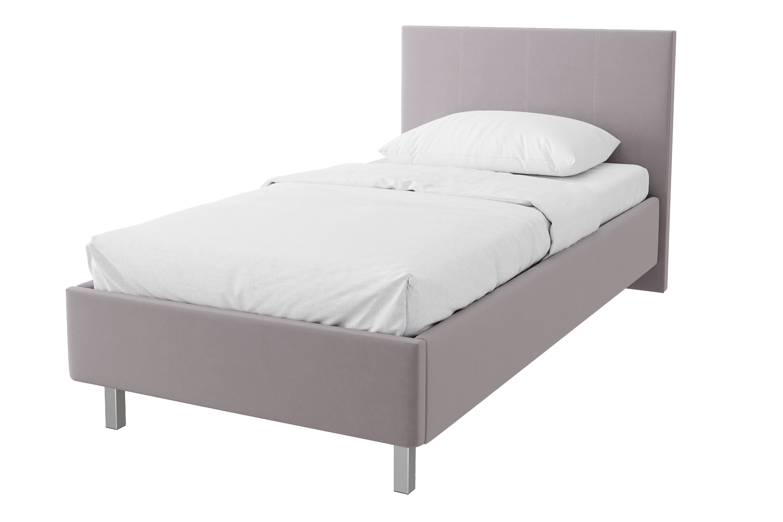 Изображение товара Кровать Costa Флокс с подъемным механизмом 90x190 см сиреневый