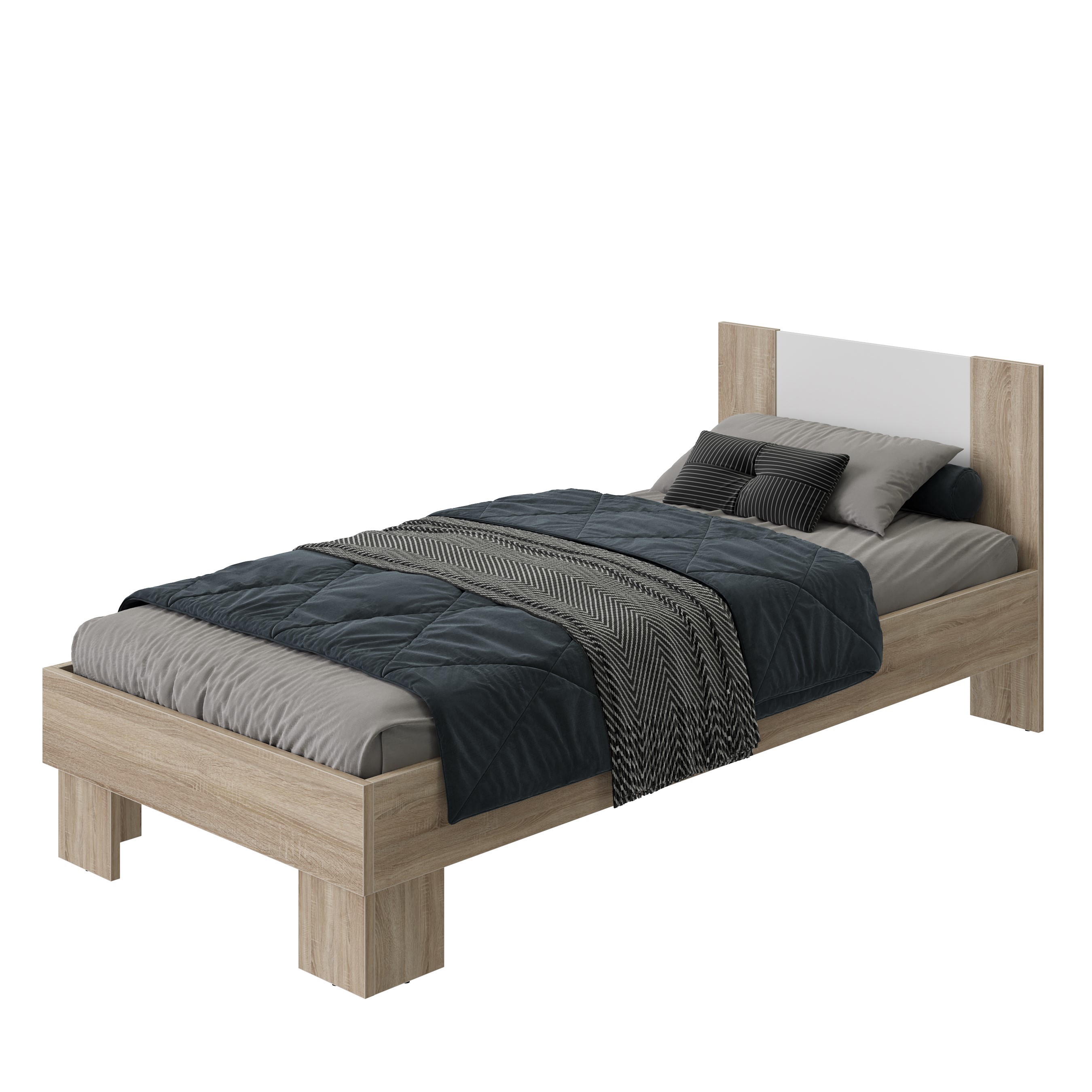 Изображение товара Каркас кровати Lazurit Мартина 90x200 см из ЛДСП современный дизайн