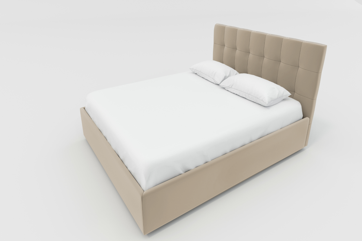 Изображение товара Кровать с подъемным механизмом Costa Ребекка 160x200 см ДСП цвет светло-бежевый