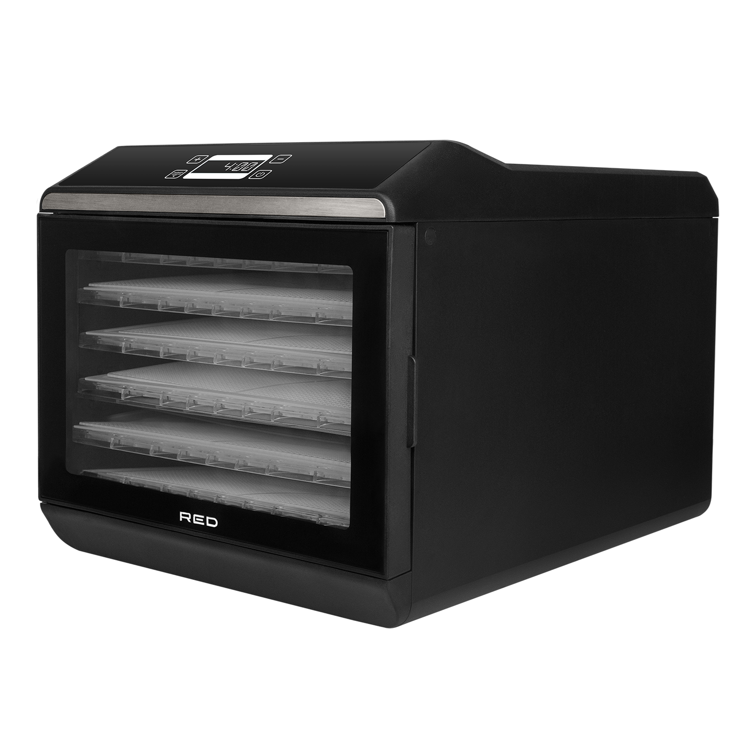 Изображение товара Электросушилка для овощей и фруктов RED solution RFD-0151 5 ярусов 500 Вт черная