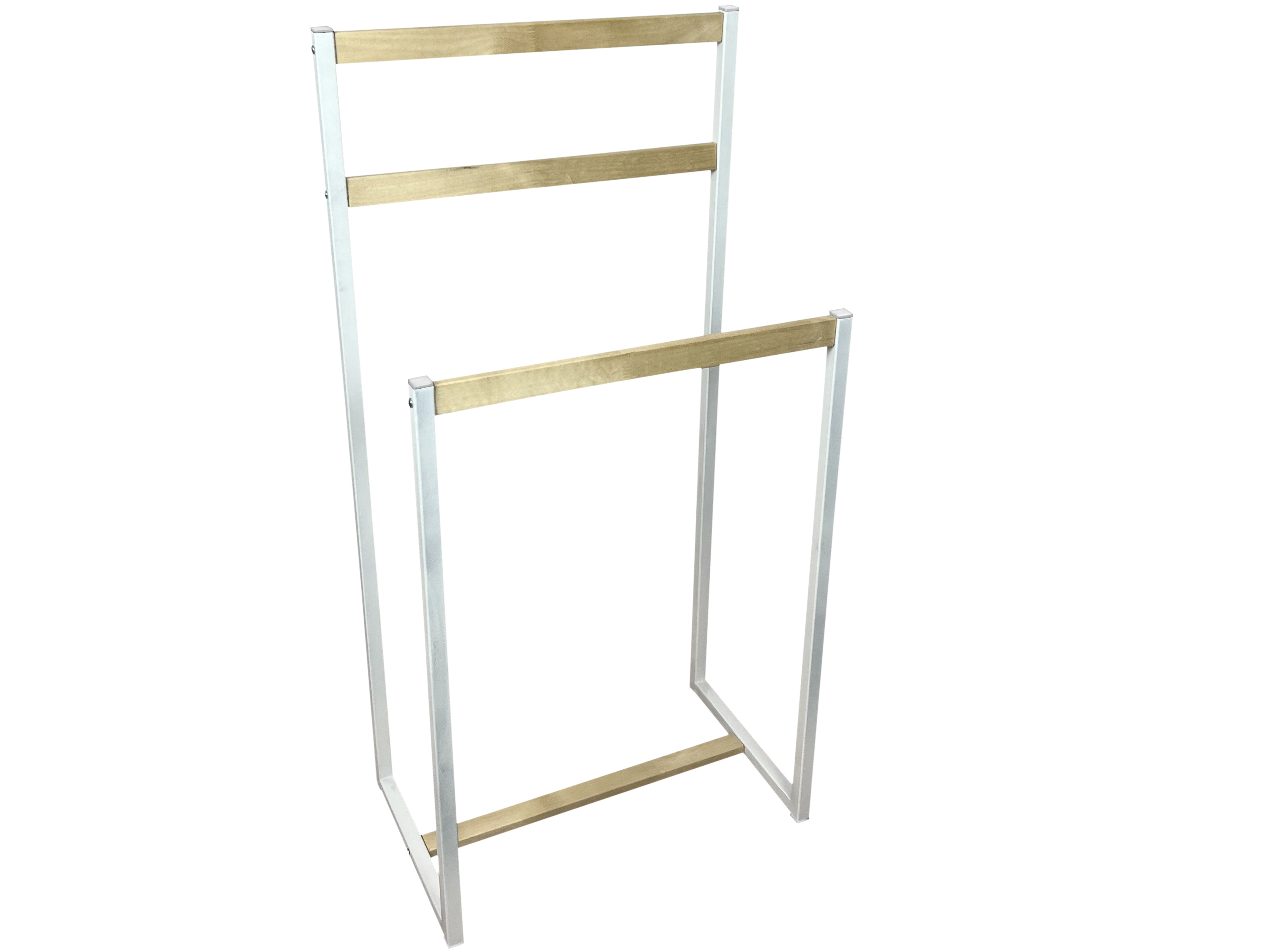 Изображение товара Напольная вешалка Solarius 49x99x30 см дерево цвет белый/бежевый