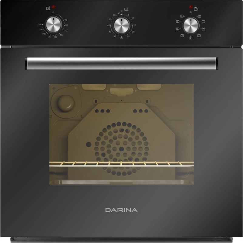 Изображение товара Электрический встраиваемый духовой шкаф Darina 1U BDE 111 707 AT 59.5x59.2x53.8 см цвет антрацит