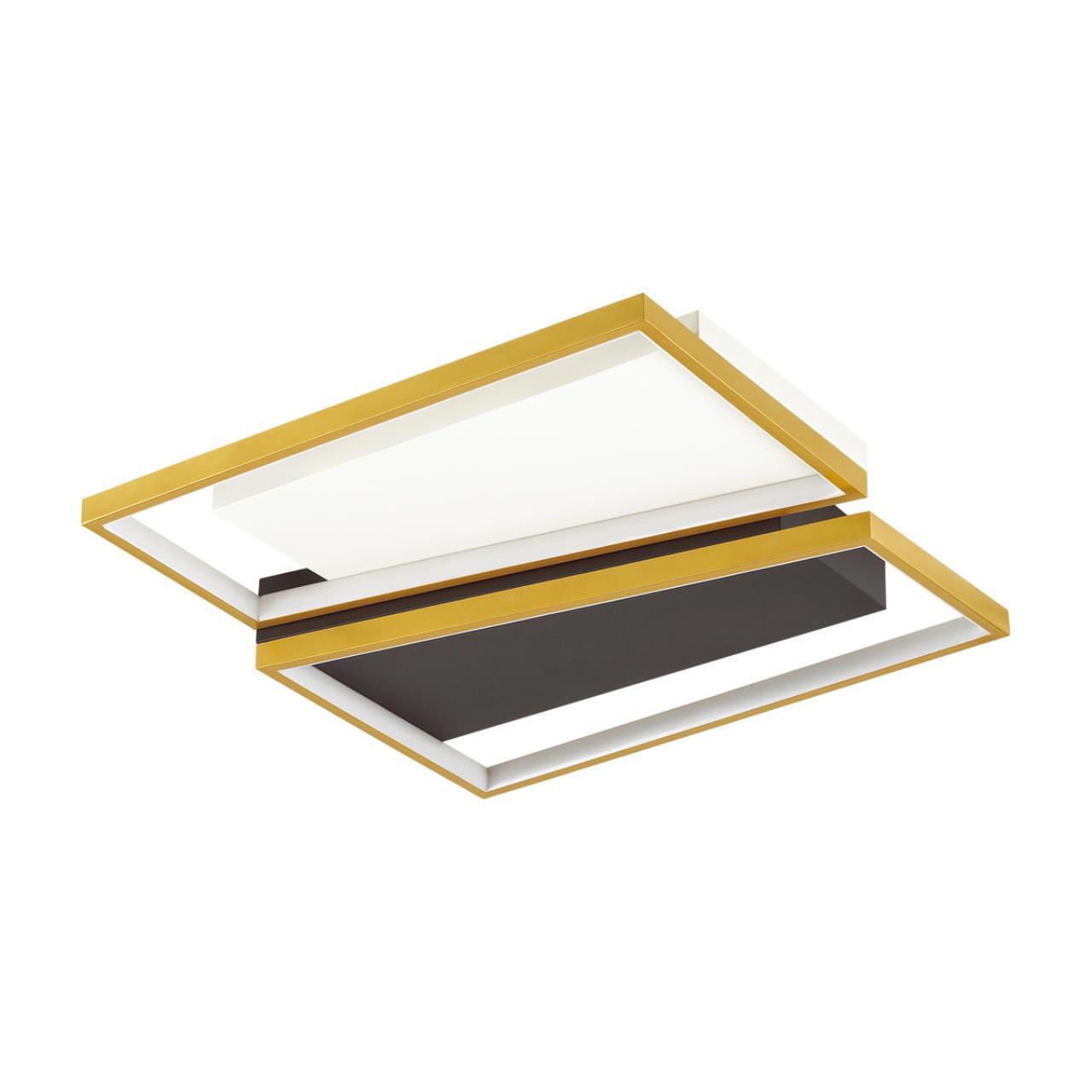 Изображение товара Люстра потолочная Ledio Taro 5241/72CL с пультом управления, 15 м², белый свет, золото