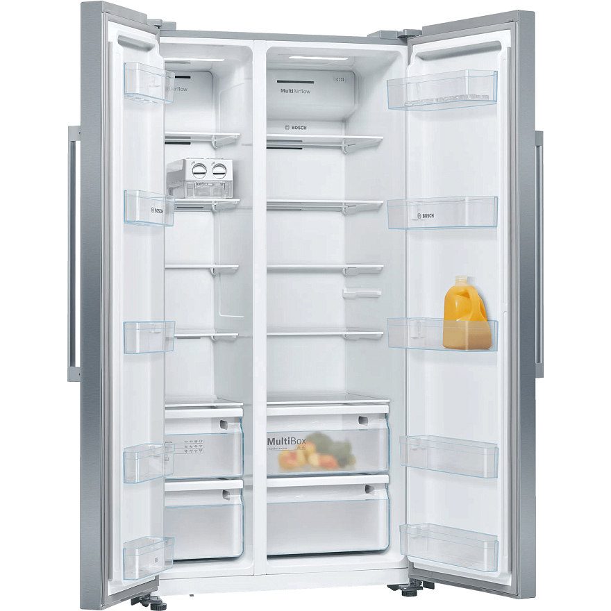 Изображение товара Отдельностоящий холодильник Bosch KAN93VL30R 90.8x178.7 см серебристый Side by Side