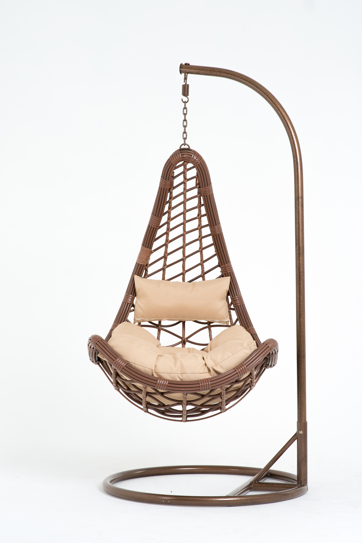 Изображение товара Кресло подвесное VINOTTI 44-001-05 до 120 кг коричневое