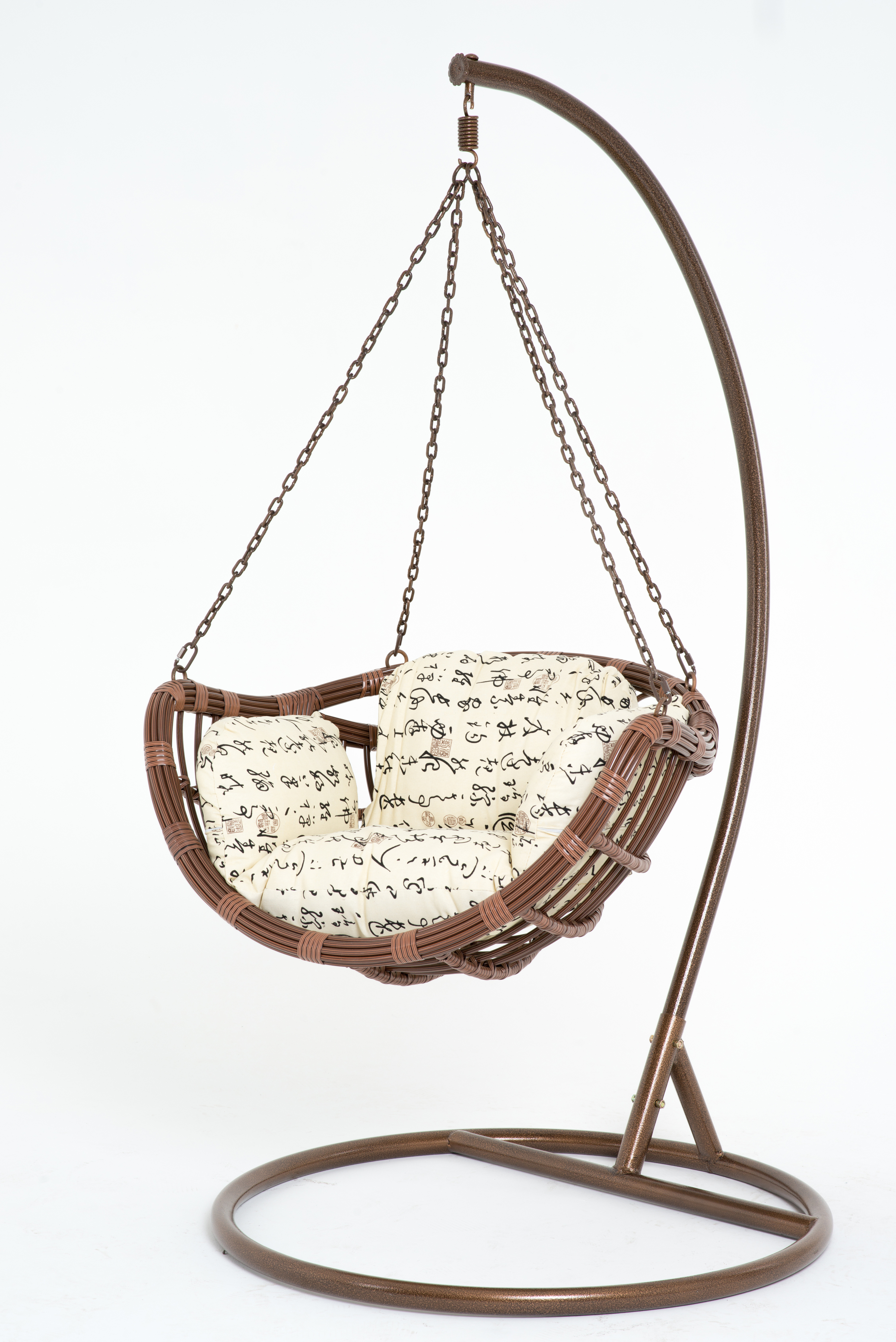 Изображение товара Кресло подвесное Vinotti 44-004-02 1-но местное до 120 кг коричневый