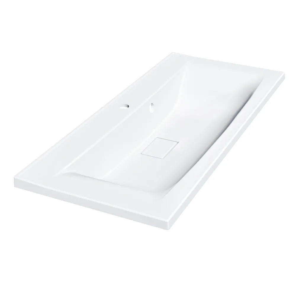 Изображение товара Раковина мебельная Paola Elegante 1000 100см цвет белый