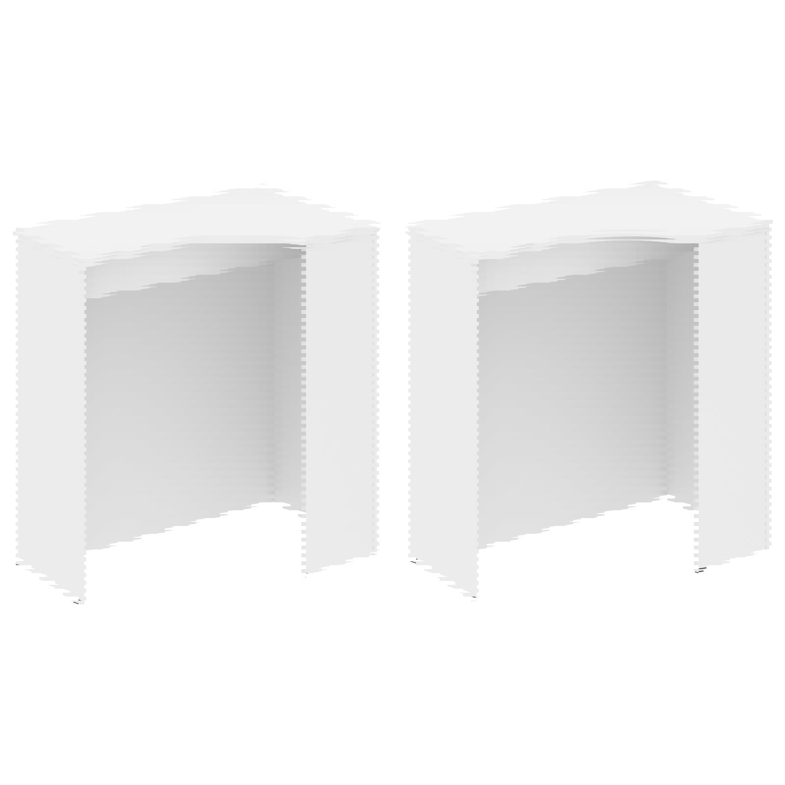 Изображение товара Угловой офисный стол Skyland Simple 140x76x90см правый ЛДСП белый