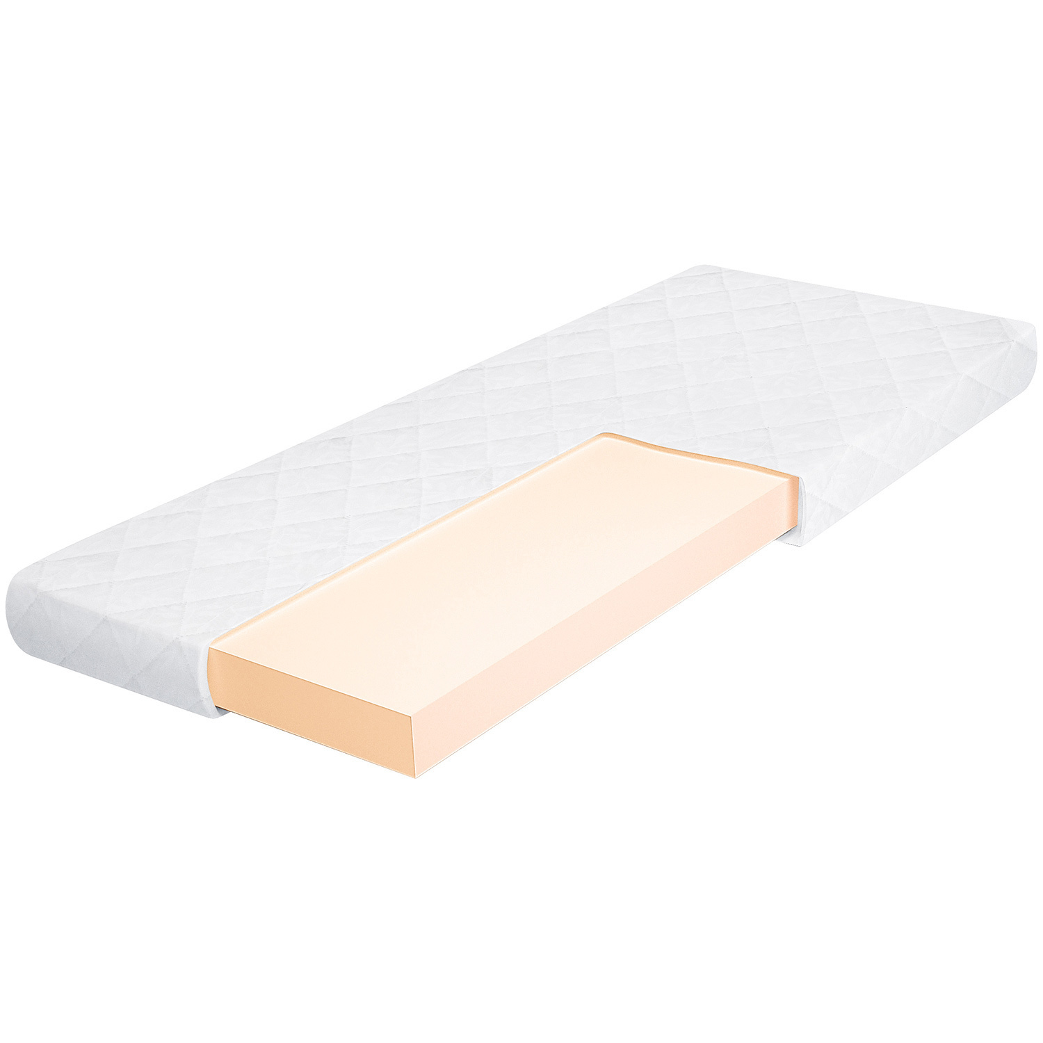 Изображение товара Матрас Шветекс Орто Комфорт 90x200 см беспружинный, односпальный