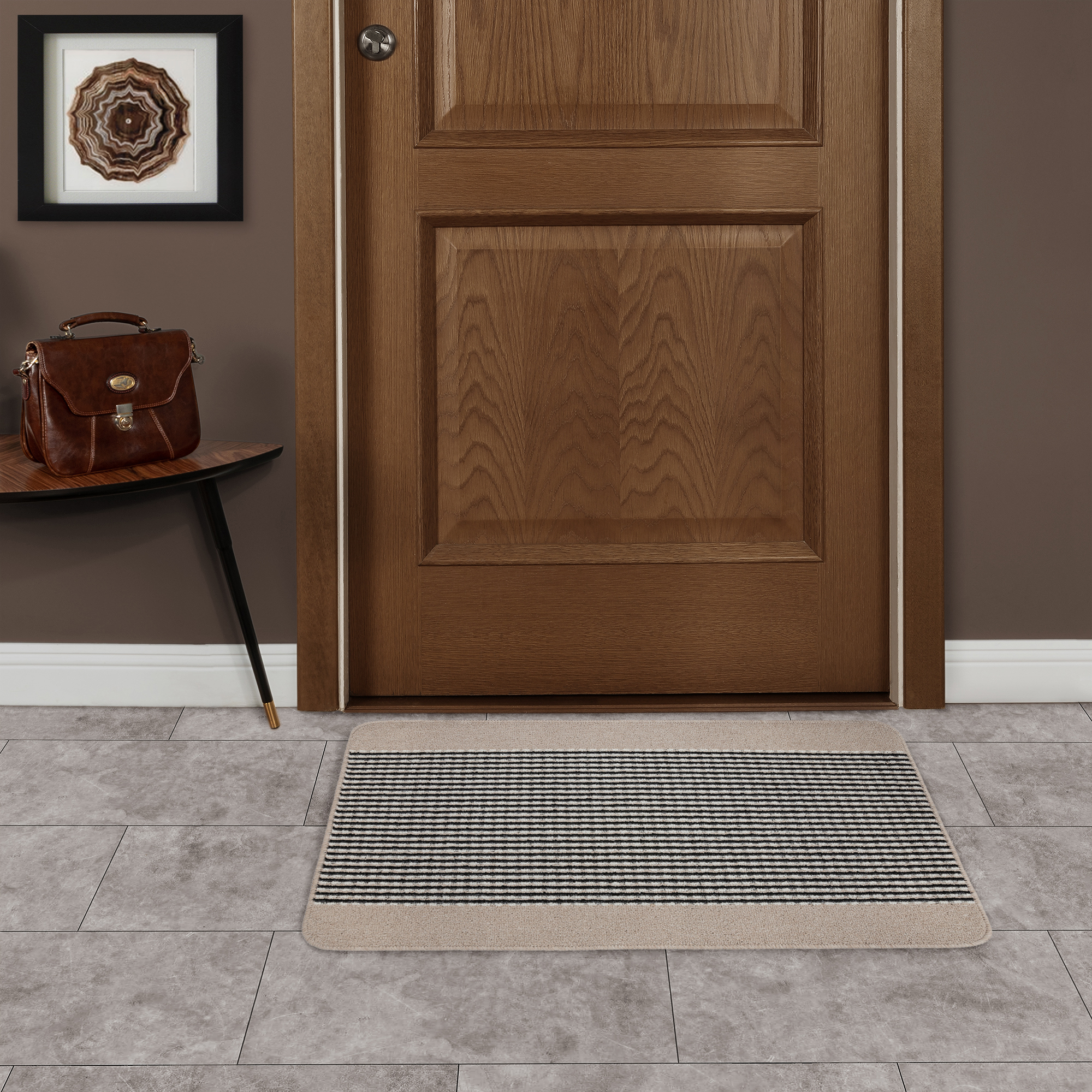 Изображение товара Коврик декоративный полипропилен Derby бежевый 50x80 см