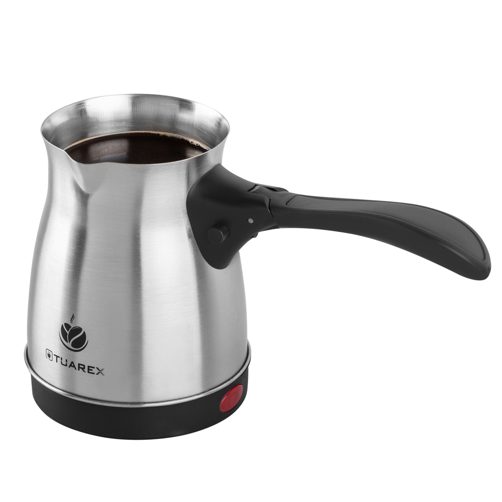Изображение товара Электрическая кофеварка-турка TUAREX TK-1235 0.4л черная для молотого кофе