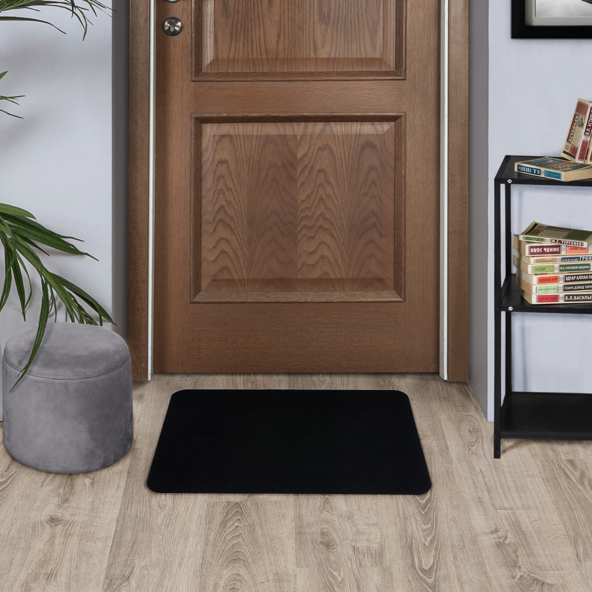 Изображение товара Коврик Флорт Экспо 40x60 см черный влагостойкий и устойчивый к истиранию