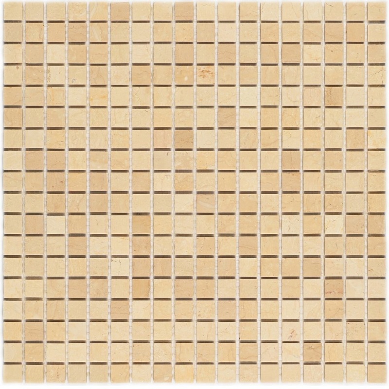 Изображение товара Каменная мозаика GRANITO Sorento-15 slim (POL) бежевая 30.5x30.5 см