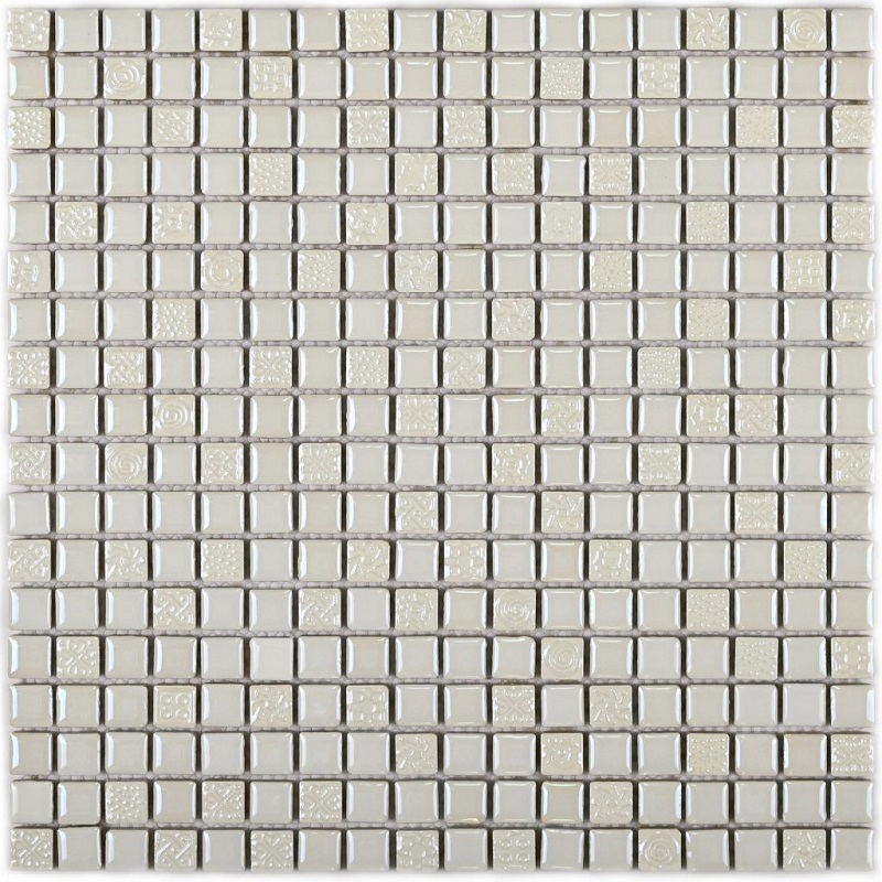 Изображение товара Керамическая мозаика Granito 30x30 см Серый / серебристый