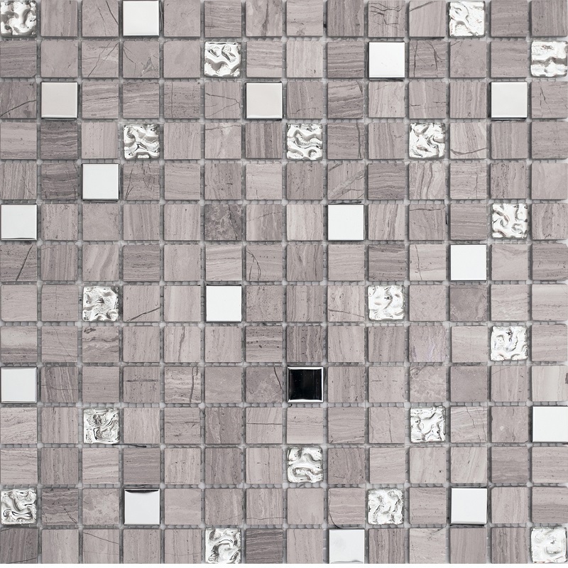 Изображение товара Декоративная мозаика Granito 23-00015749 COSTARICA Серый 30.5x30.5см