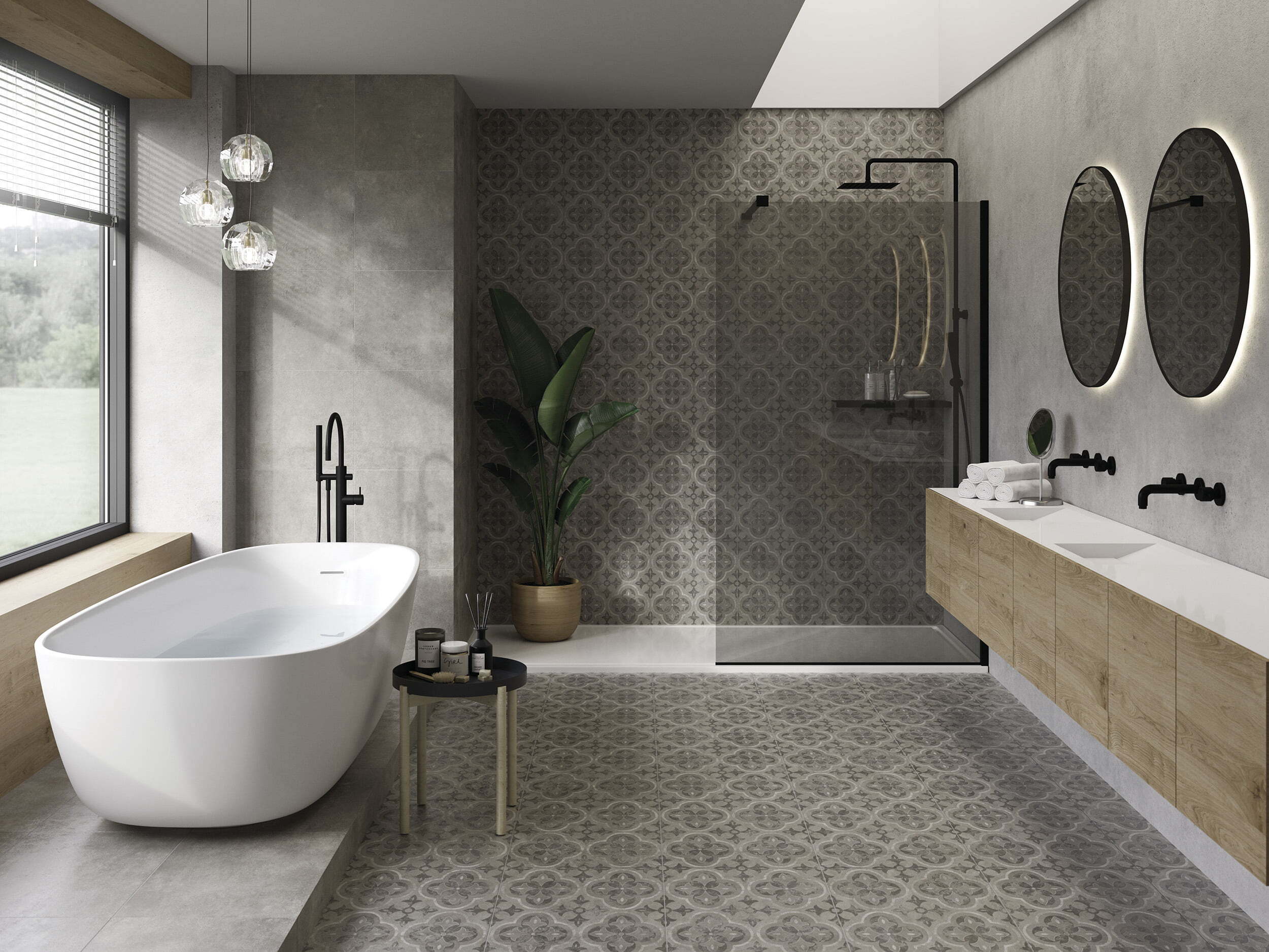 Изображение товара Керамогранит Cersanit Soul SL4R092 42x42 см серый противоскользящий