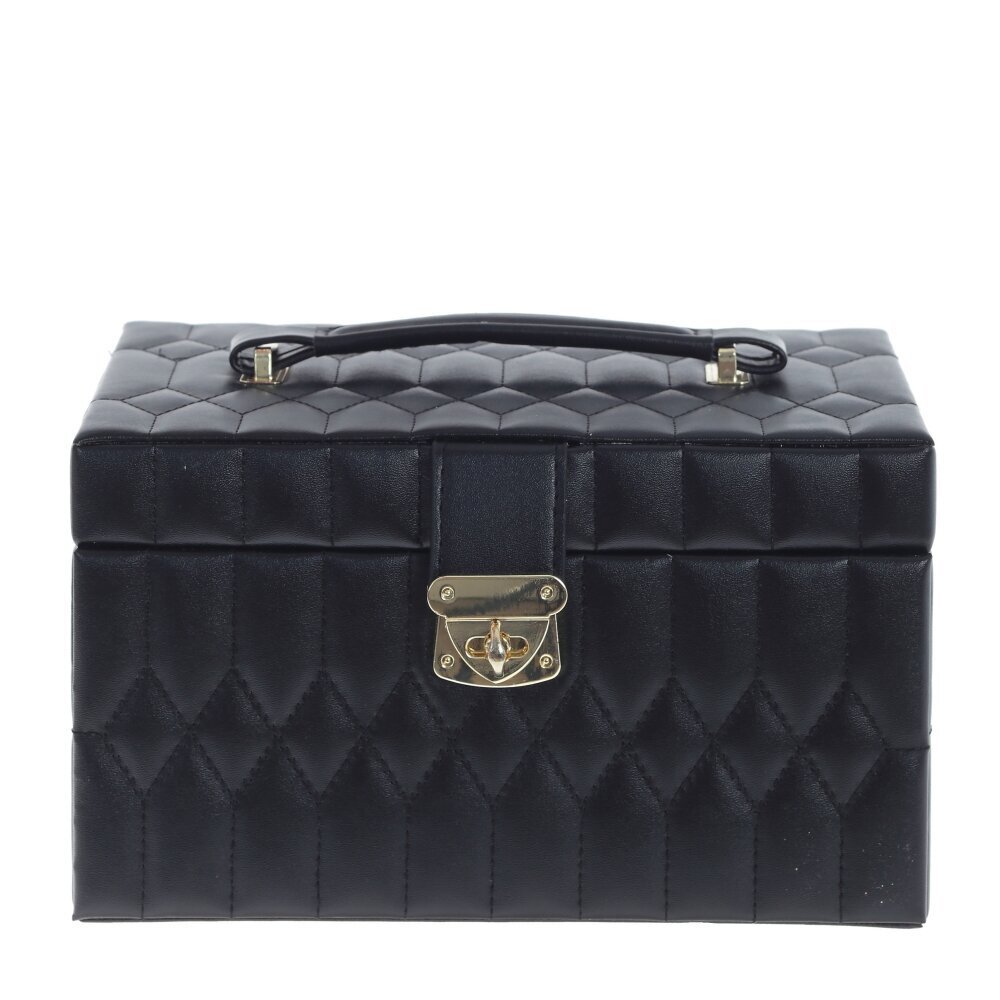 Изображение товара Шкатулка для украшений 797814 черная — стиль и компактность Изображение товара Шкатулка для украшений 797814 черная — стиль и компактность