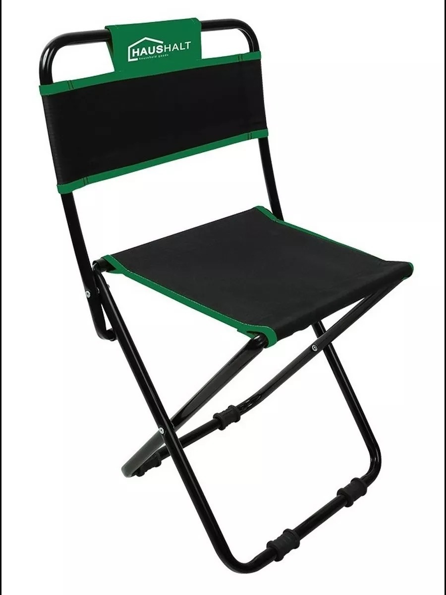 Изображение товара Складной садовый стул Nika ННС1, металлокаркас, черный, Россия