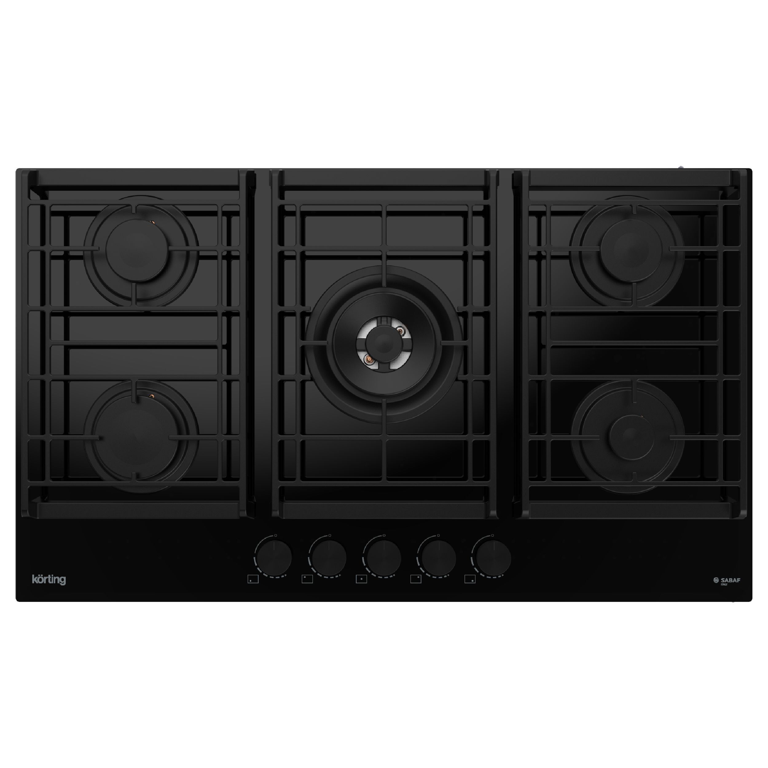 Изображение товара Газовая варочная панель Korting HGG 9955 CTN 5 конфорок стекло Турция