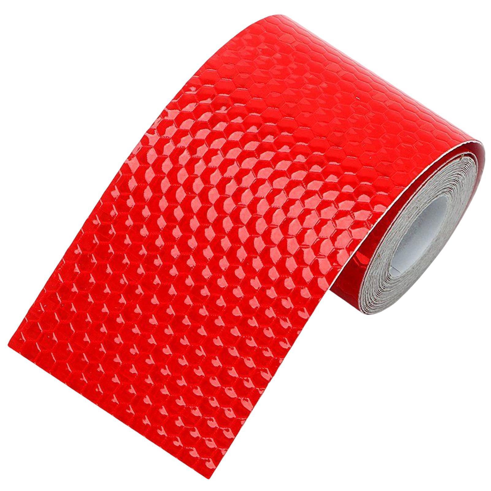 Изображение товара Лента сигнальная Safetystep Reflective Tape Honeycomb 50мм х 45.7м красный