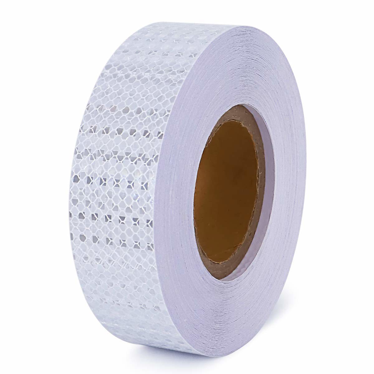 Изображение товара Лента сигнальная Safetystep Reflective Tape Honeycomb 50мм х 45.7м белый