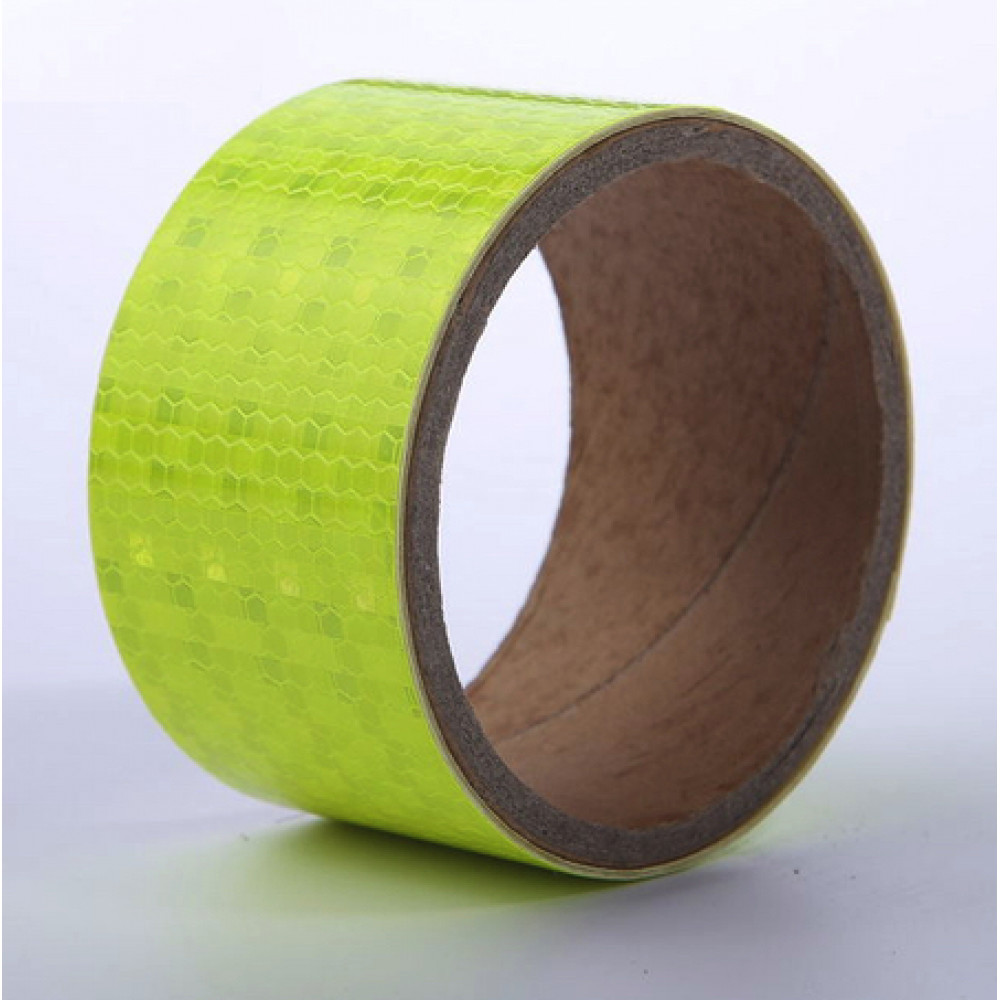 Изображение товара Лента сигнальная Safetystep Reflective Tape Honeycomb 50мм х 45.7м салатовый