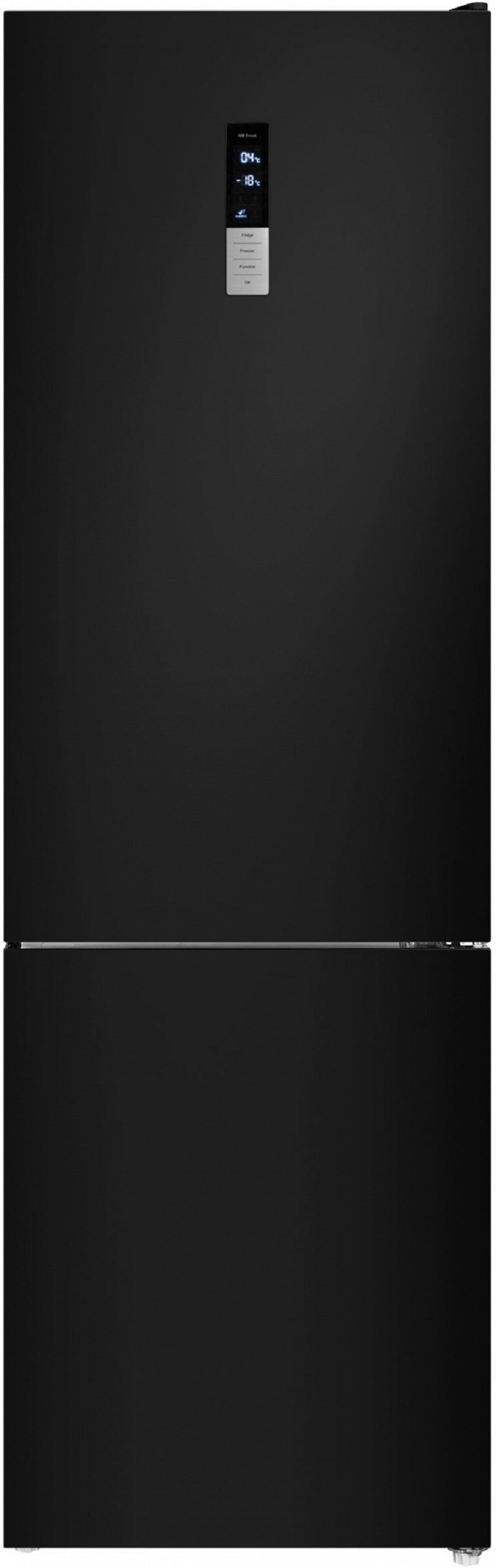 Изображение товара Двухкамерный холодильник MAUNFELD MFF200NFBE с системой NoFrost и цифровым дисплеем