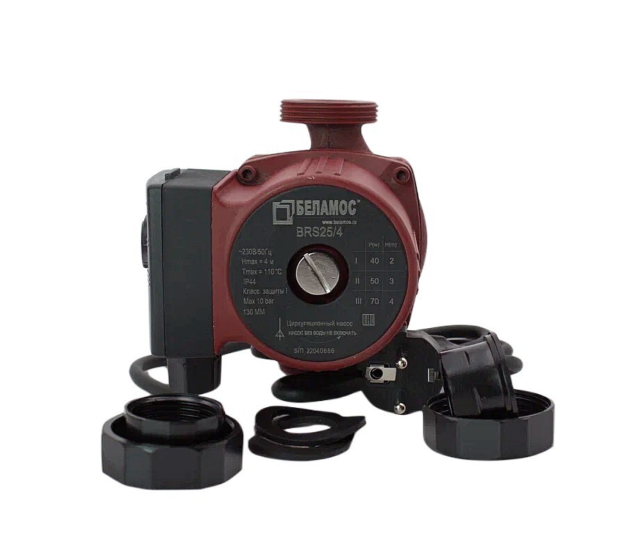 Изображение товара Циркуляционный насос для отопления Belamos BRS 25/4G 130 мм