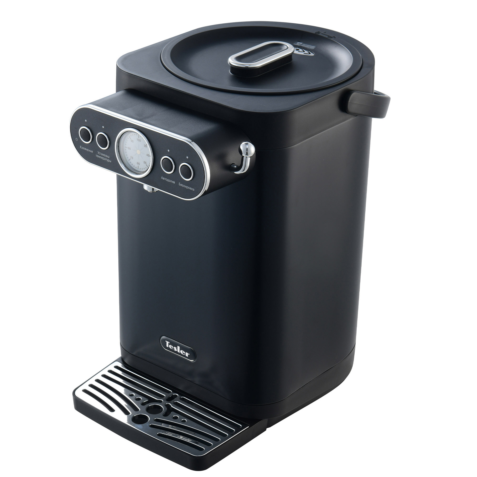 Изображение товара Термопот Tesler TP-5030 5л нержавеющая сталь поддержание температуры черный